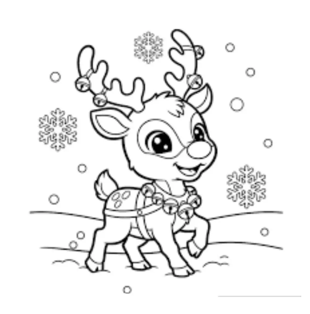 كتاب تلوين عيد الميلاد للأطفال من عمر 8 إلى 12 سنة