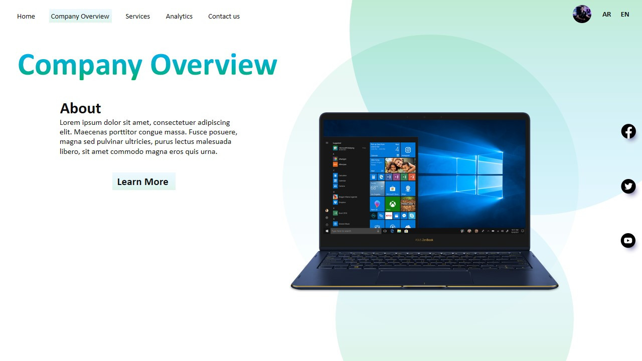 تصميم ملف تعريفي احترافي خاص فيك وبشركتك
