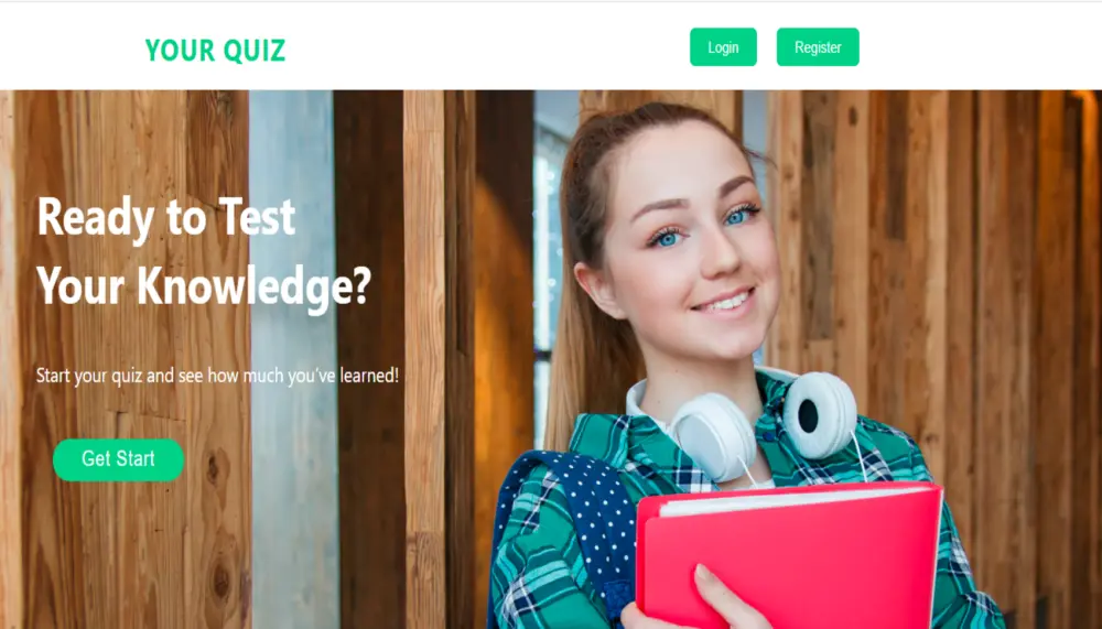 تصميم اختبار تفاعلي Quiz باستخدام HTML وCSS وJavaScript