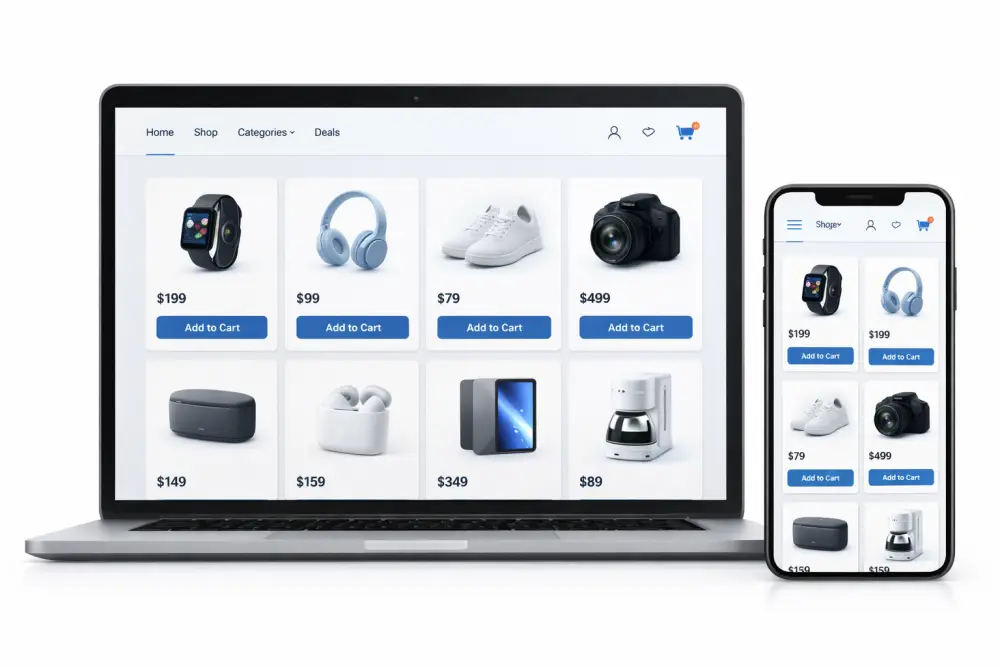 إنشاء متجر إلكتروني متكامل (Full-Stack) احترافي بمواصفات عالمية لنمو تجارتك