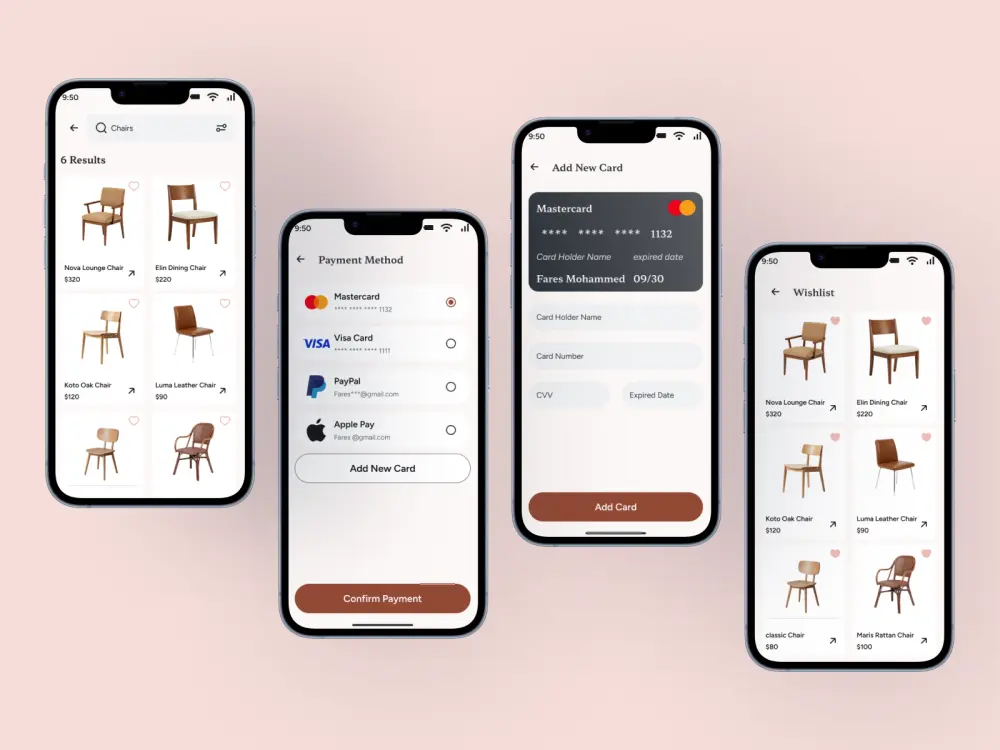 تصميم واجهات تطبيقات موبايل UI/UX