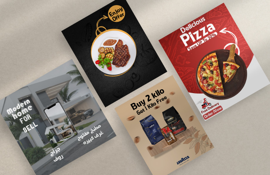 تصميم بوست سوشيال ميديا احترافي ومميز