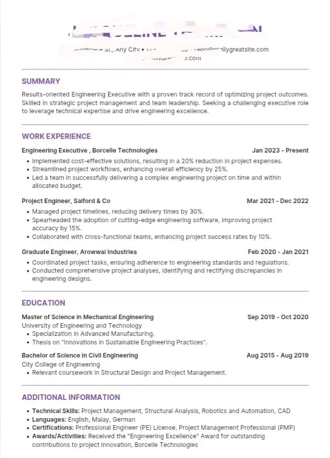إنشاء سيرة ذاتية (CV/Resume)