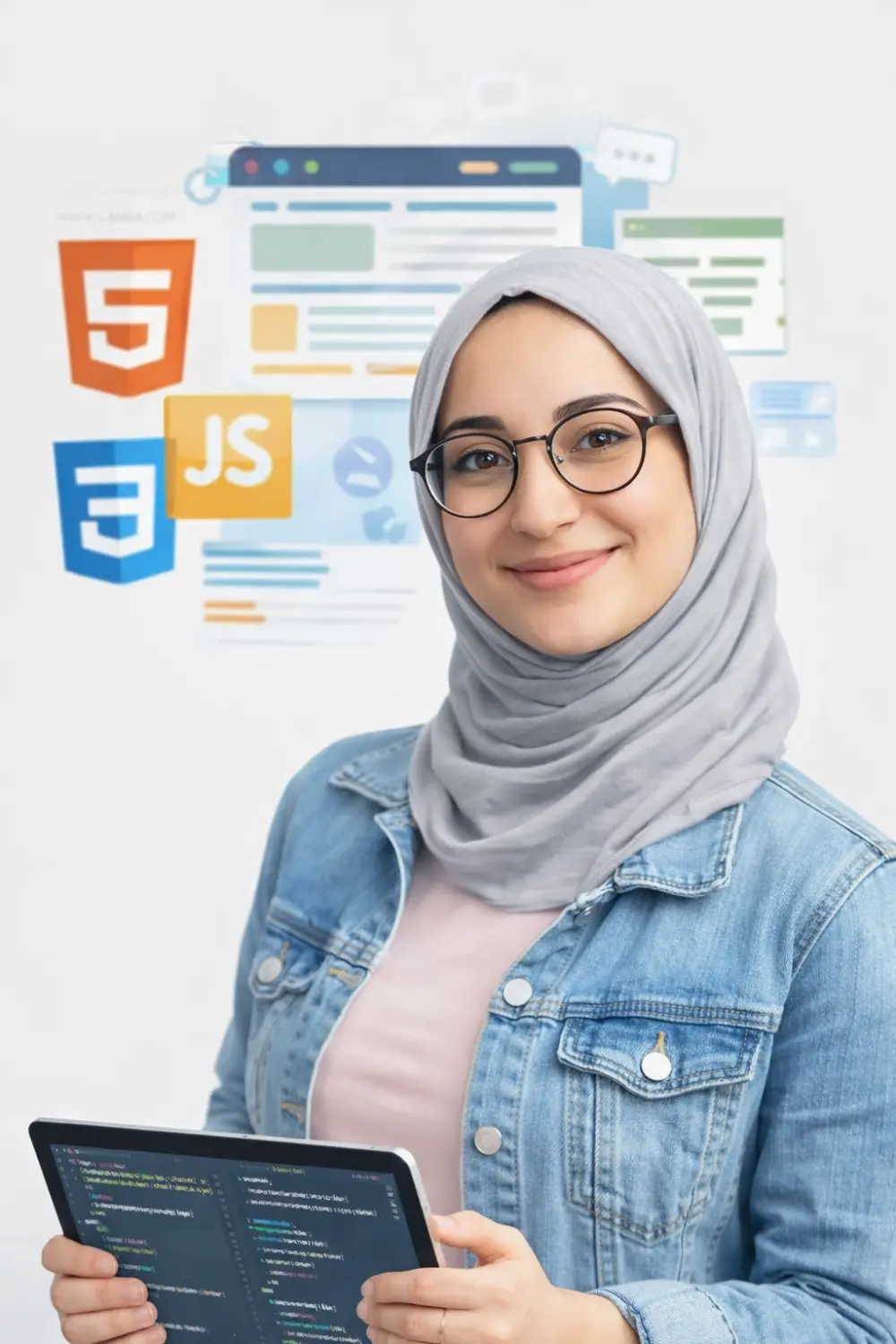 تصميم صفحة هبوط احترافية ومتجاوبة باستخدام HTML وCSS
