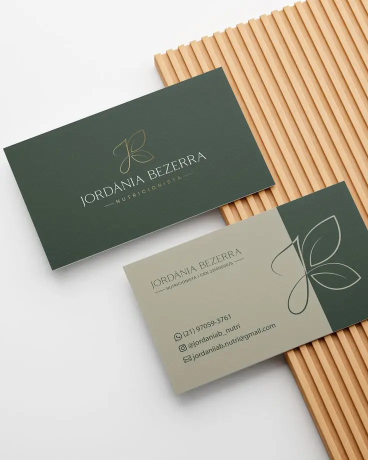 تصميم بطاقات عمل شخصية