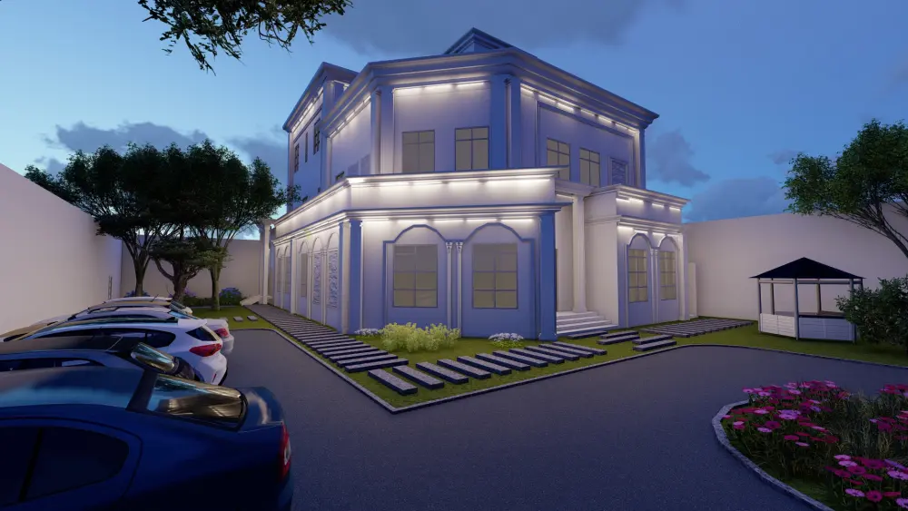 تحويل مخططات 2d اوتوكاد او ورقية الى 3d