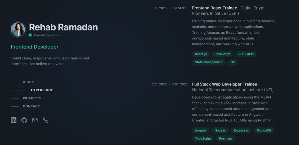 برمجة واجهات مستخدم احترافية Front-end باستخدام React أو Angular
