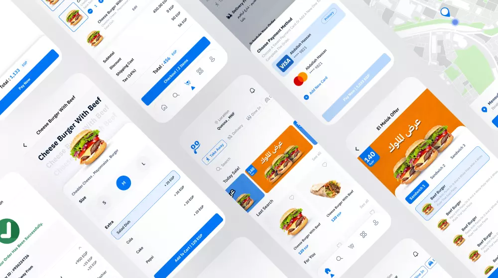 خدمة تصميم واجهات وتجربة المستخدم للويب والموبايل - UX/UI Design