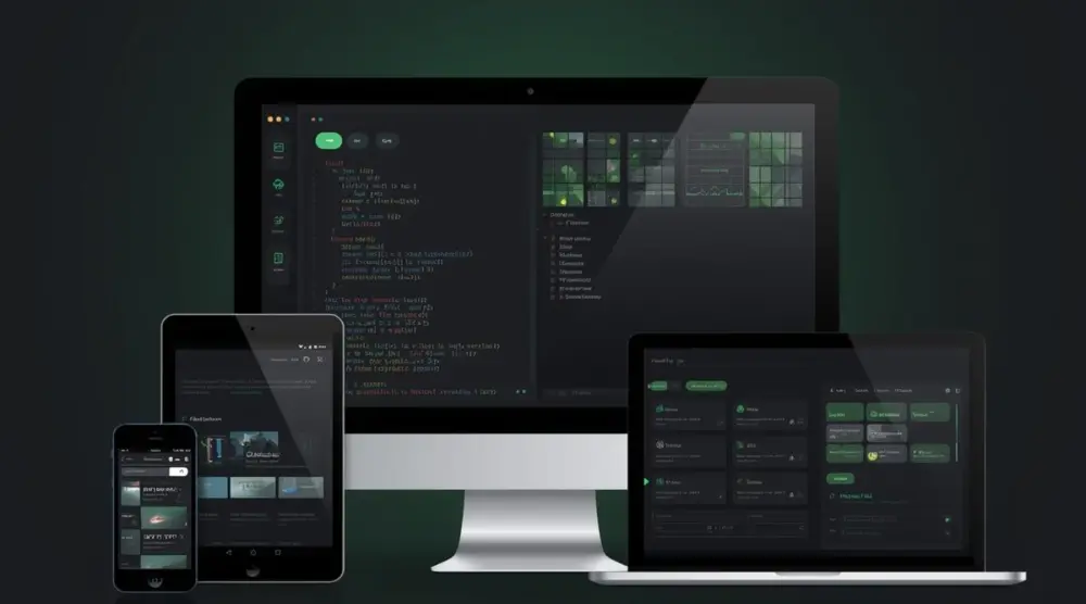 تصميم موقع Portfolio شخصي متجاوب بالكامل باستخدام HTML و CSS