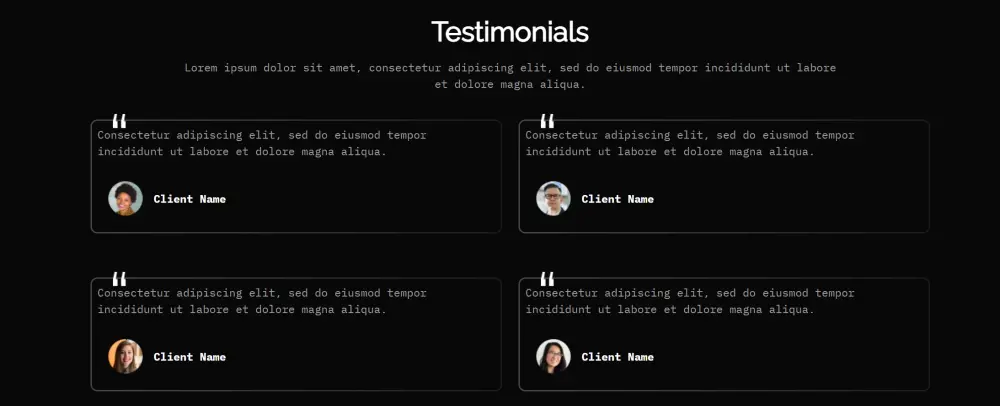 تصميم موقع Portfolio شخصي متجاوب بالكامل باستخدام HTML و CSS
