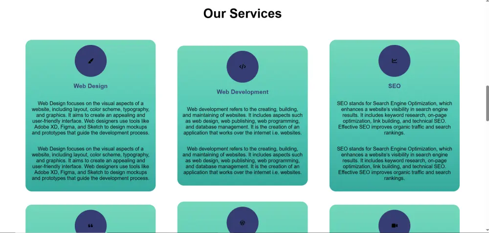 تطوير واجهة أمامية احترافية (Frontend) متوافقة مع جميع الأجهزة باستخدام HTML و CSS و JS
