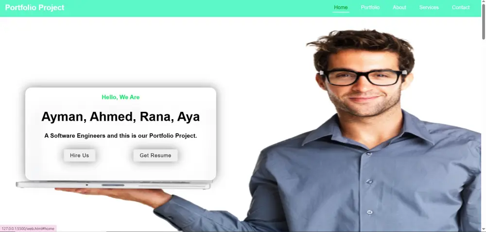 تطوير واجهة أمامية احترافية (Frontend) متوافقة مع جميع الأجهزة باستخدام HTML و CSS و JS