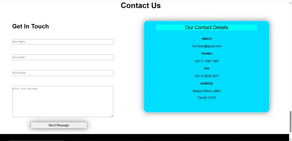 تطوير واجهة أمامية احترافية (Frontend) متوافقة مع جميع الأجهزة باستخدام HTML و CSS و JS