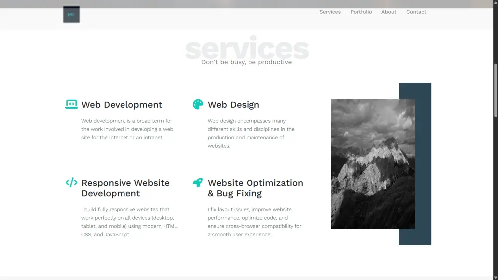 تصميم صفحة هبوط احترافية(landing page)