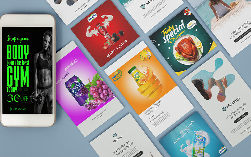 تصاميم سوشيال ميديا بطريقة احترافية