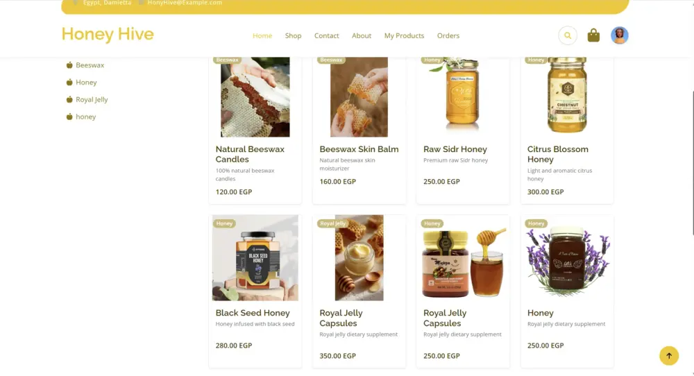 متجر الكتروني E-Commerce Systtem