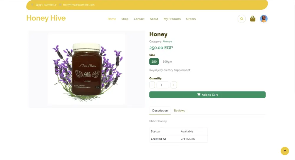 متجر الكتروني E-Commerce Systtem