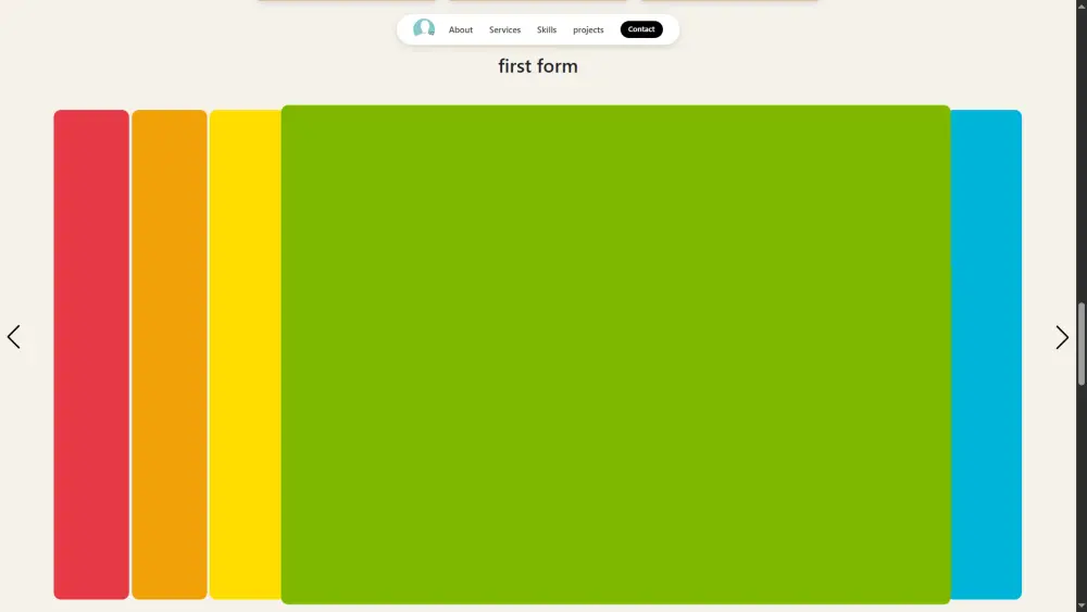 تصميم موقع شخصي (Portfolio) احترافي يعرض مهاراتك ومشاريعك