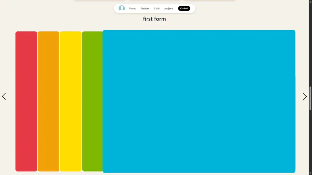تصميم موقع شخصي (Portfolio) احترافي يعرض مهاراتك ومشاريعك