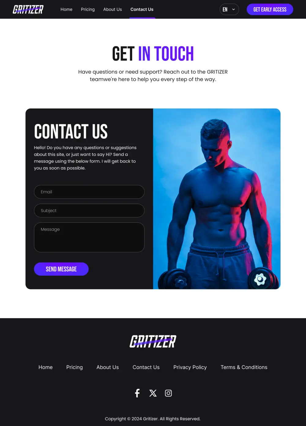 بناء Landing Page احترافية