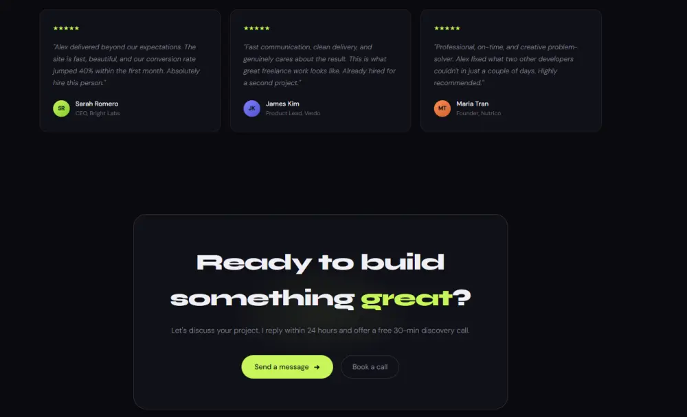 برمجة Landing Page احترافية ( Angular/HTML / CSS / Typescript) متجاوبة لجميع الشاشات وتحويل من عربي الي انجليزي والعكس