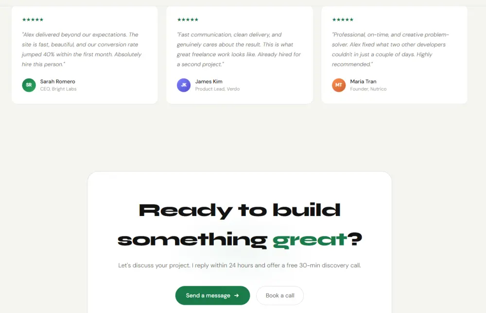 برمجة Landing Page احترافية ( Angular/HTML / CSS / Typescript) متجاوبة لجميع الشاشات وتحويل من عربي الي انجليزي والعكس