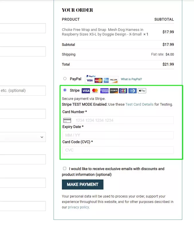 ضبط إعدادات الدفع لمتجر ووكومرس (Woocommerce)