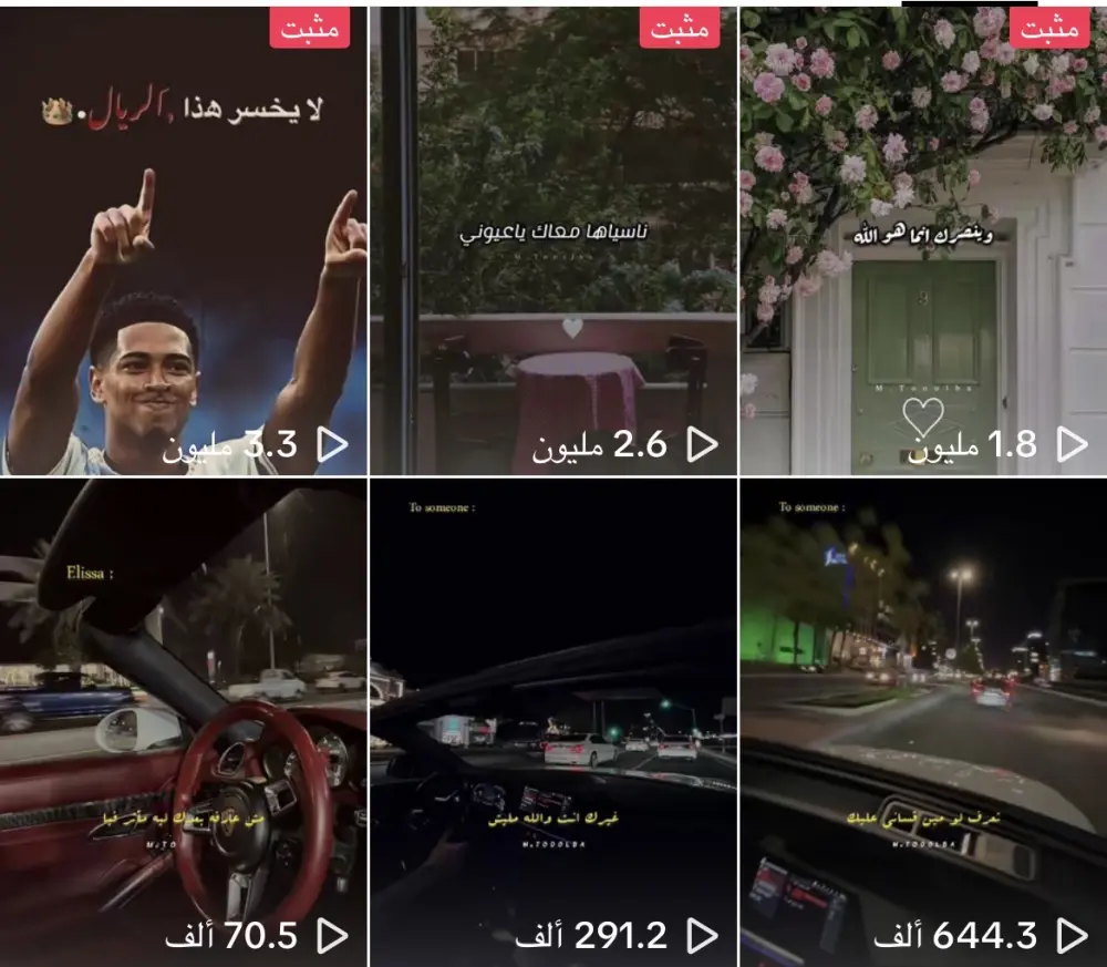 نشر ستوري أو ريبوست على حسابي بالتيك توك