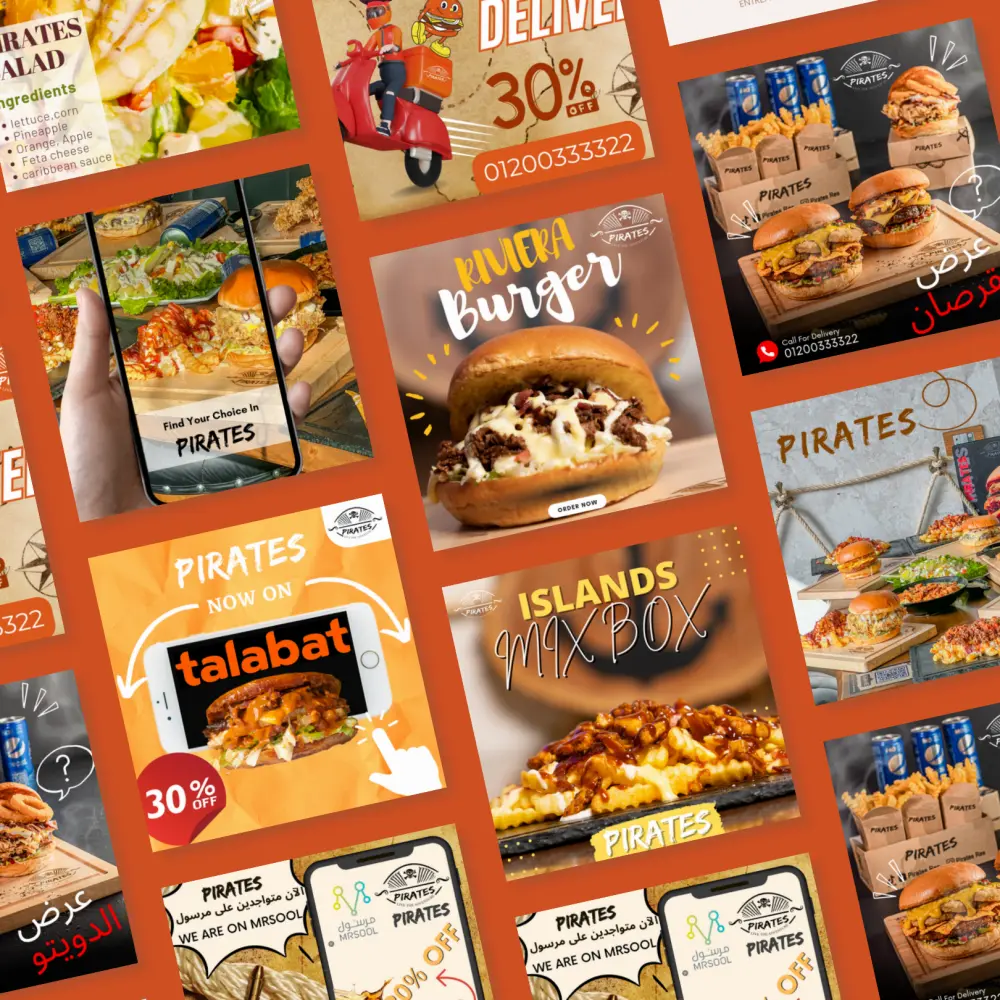 أقدّم تصميمات منشورات وقصص وإعلانات لكل منصات السوشيال ميديا بأسلوب متناسق ومميز يعكس هويتك ويشد انتباه جمهورك. سواء كنت بحاجة لتصاميم فردية أو هوية بصرية كاملة، أعمل معك خطوة بخطوة لضمان نتيجة متميزة وملفتة.