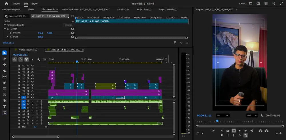 مونتاج وتحرير الفيديو لزيادة التفاعل وبناء الهوية البصرية