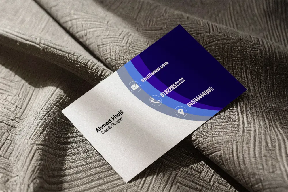 تصميم كروت شخصيه احترافي يعكس هوية نشاطك التجاري،