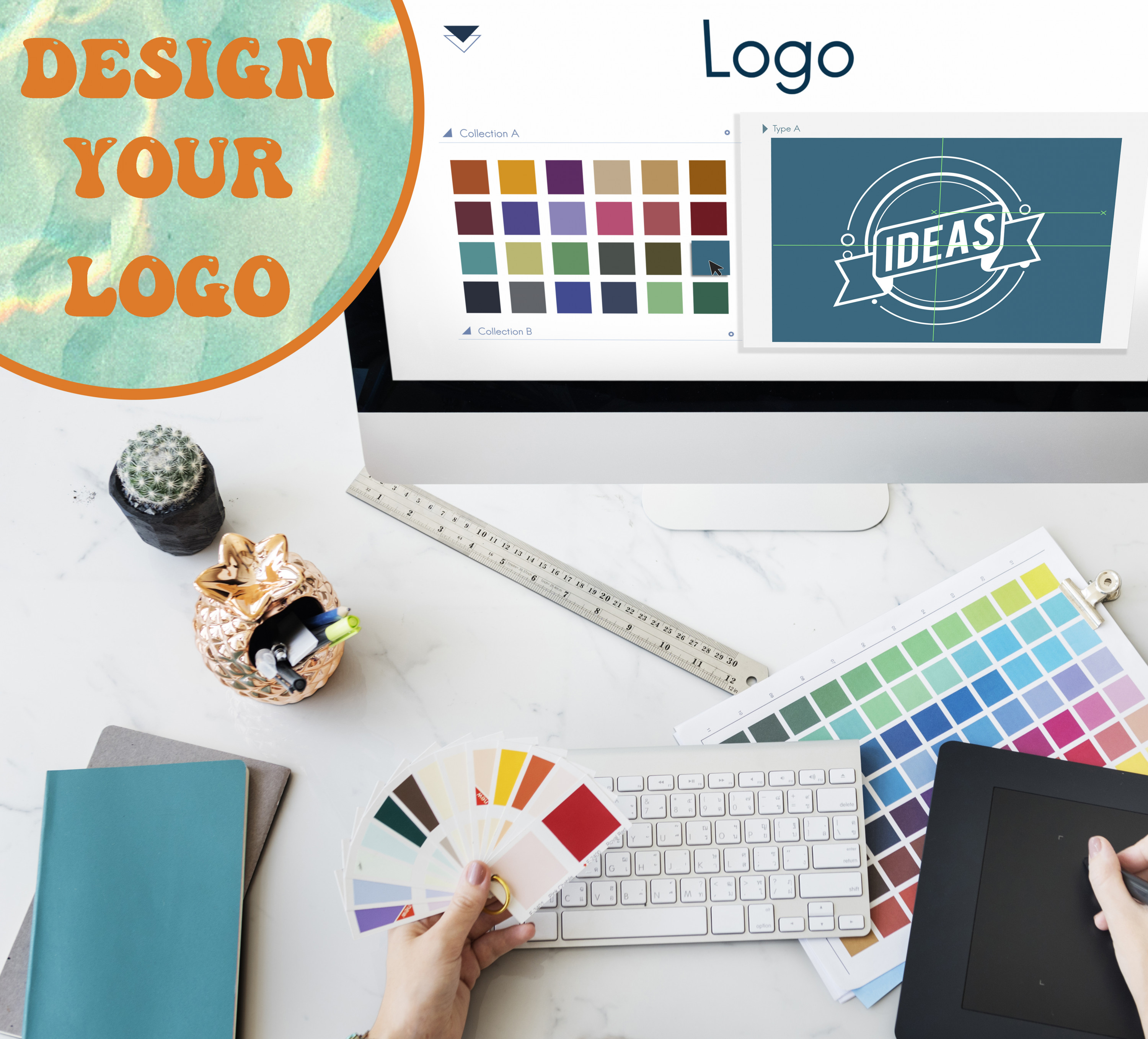 صمم لوجو او الشعار او الهوية البصرية كاملة لشركتك