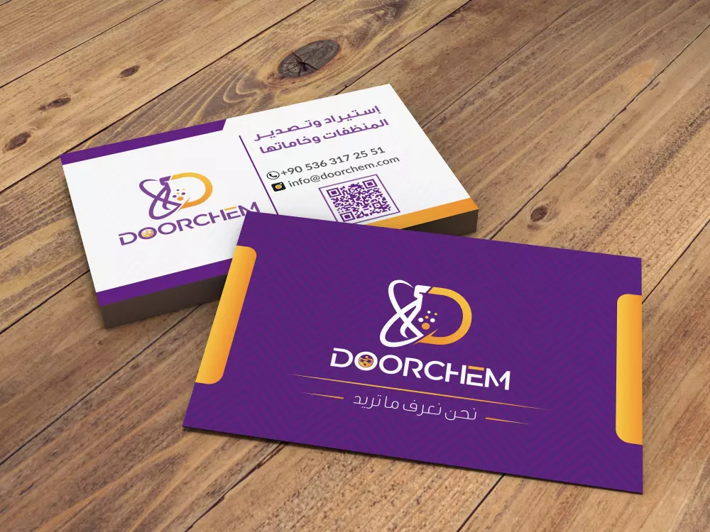 تصميم كرت شخصي أنيق مقابل 10$