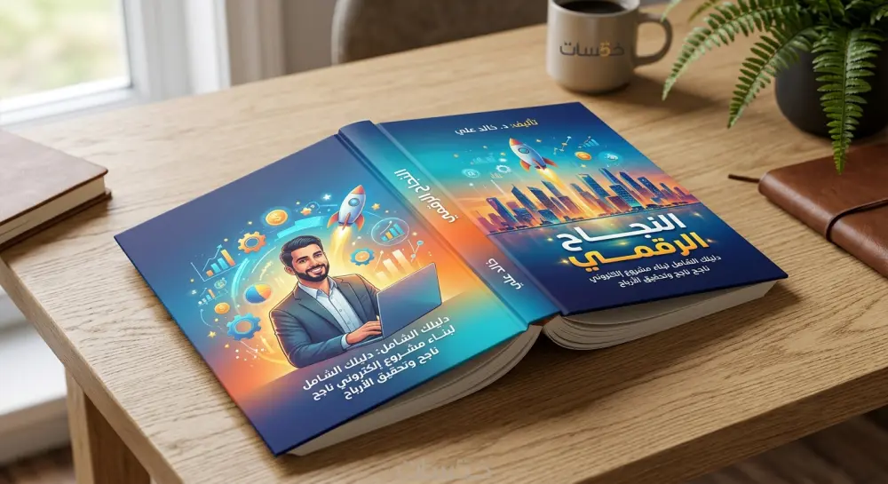 تصميم غلاف كتاب احترافي واحد يجذب القراء ويعكس محتوى كتابك