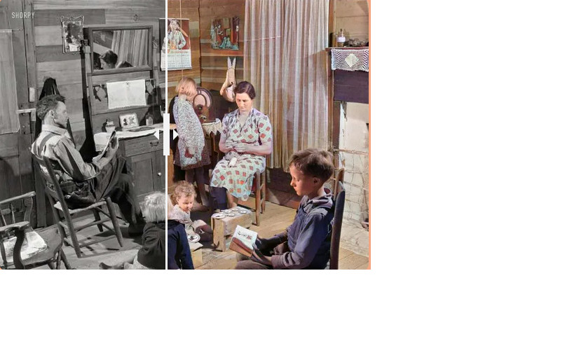 تلوين الصور القديمة من ابيض واسود الي الاوان واقعية