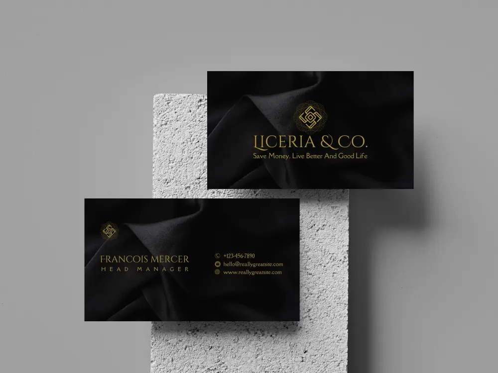 تصميم بطاقة عمل إحترافية مع رمز  QR  ف 3 س