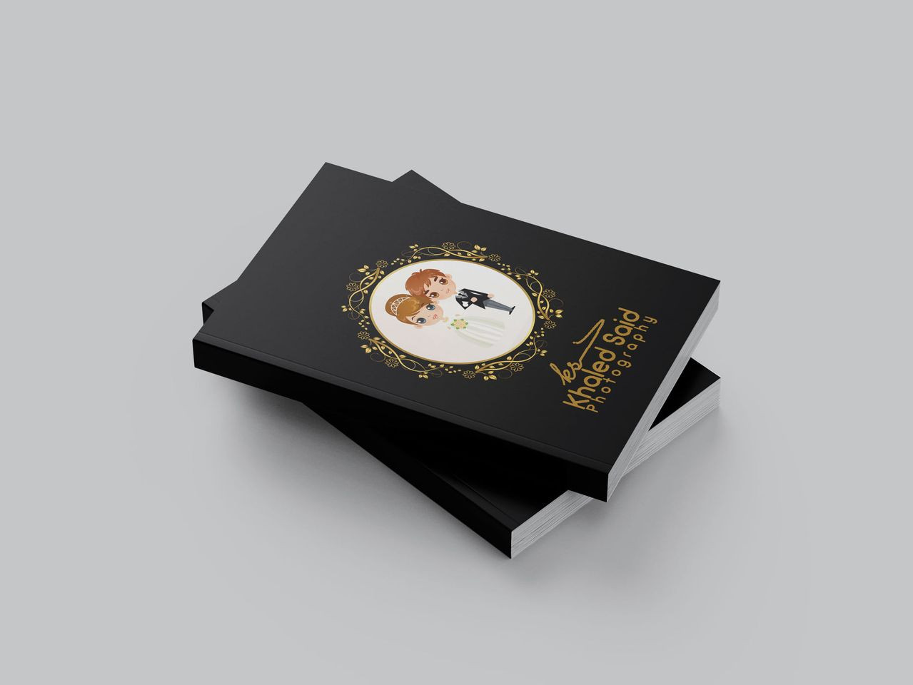 تصميم غلاف البوم زفاف wedding album cover design