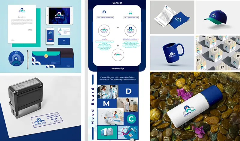 هوية بصرية شاملة للشركات والأنشطة التجارية