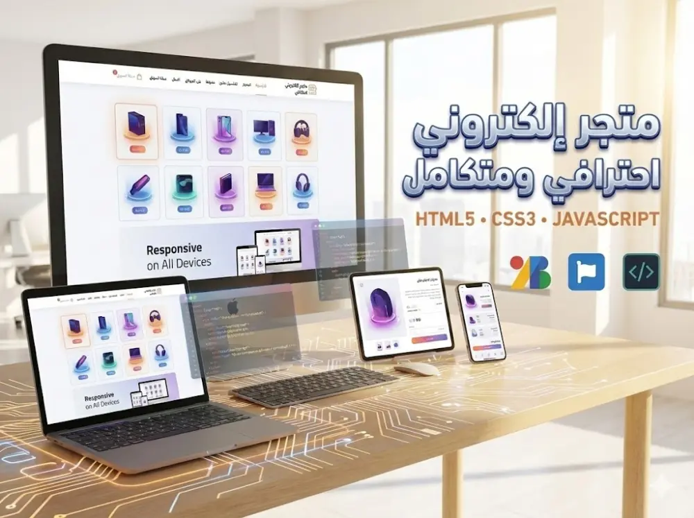 تصميم وتطوير صفحة هبوط احترافية وسريعة الاستجابة