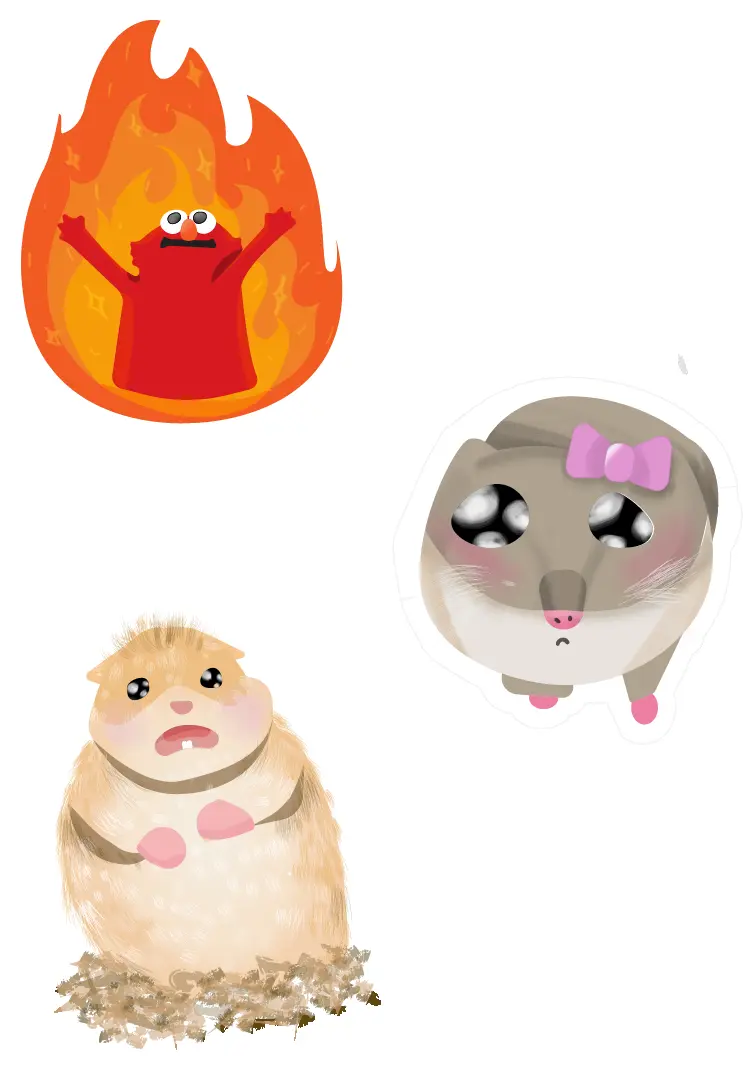 تصميم ملصقات stickers