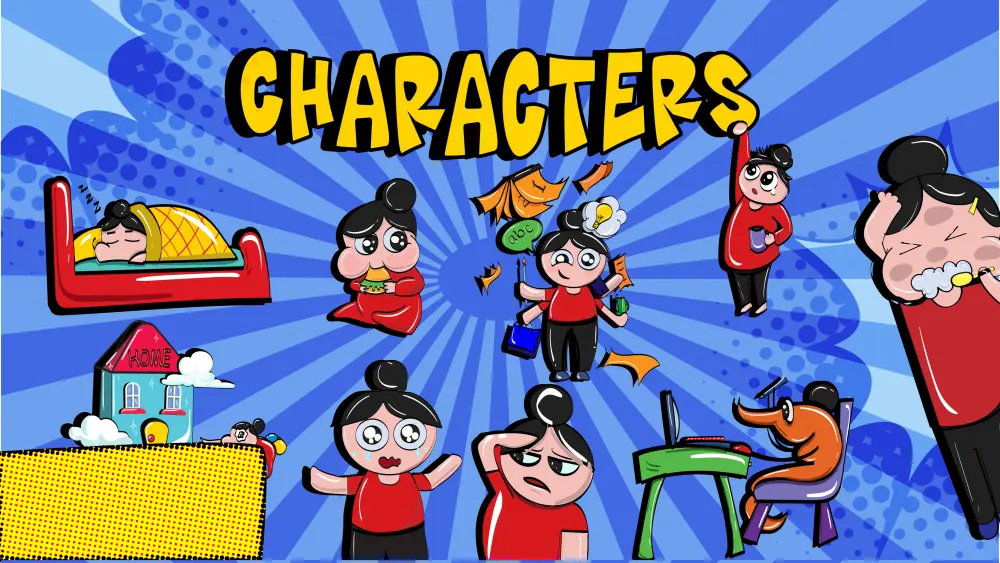 تصميم الشخصيات على Adobe Illustrator