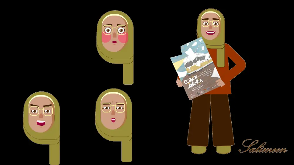 تصميم الشخصيات على Adobe Illustrator