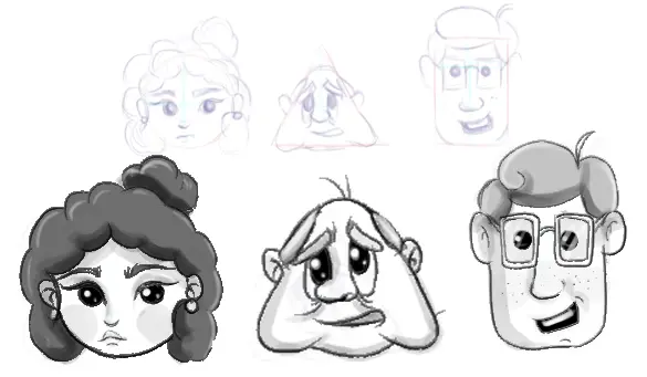 تصميم الشخصيات الكرتونية Character Design