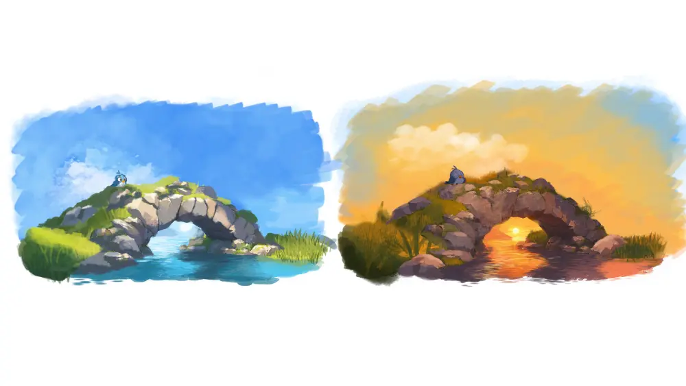 رسم Environment Digital Painting