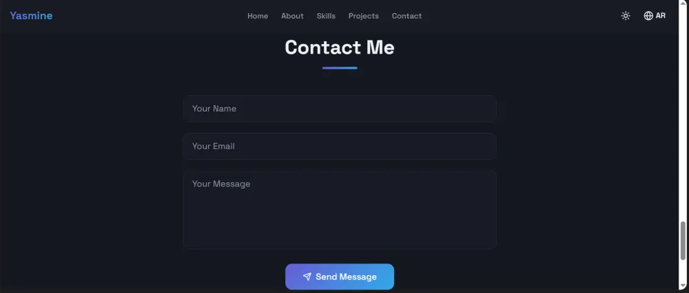 تصميم وتطوير موقع Portfolio احترافي باستخدام React.js متجاوب وسريع