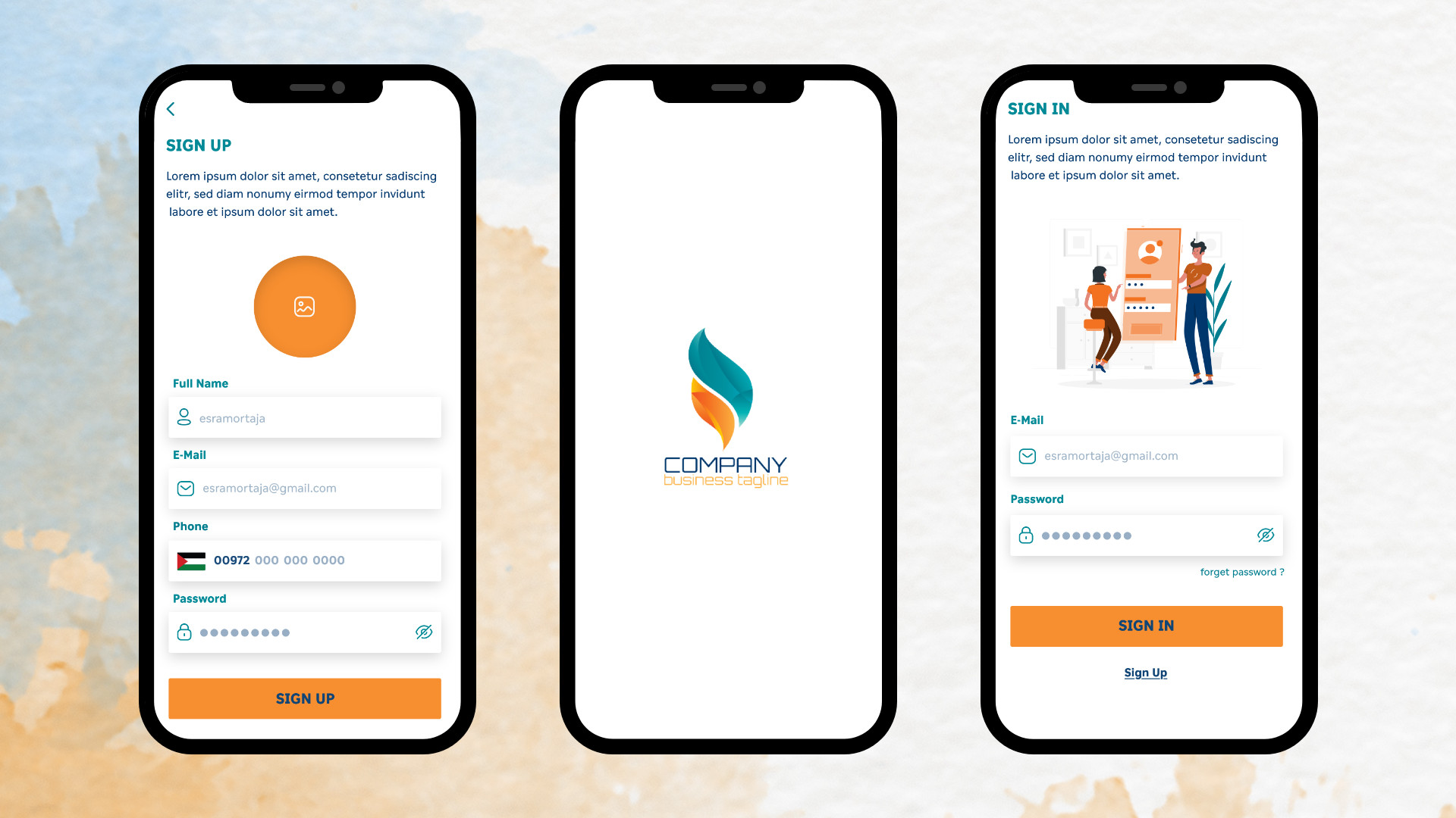 تصميم واجهة تطبيق أيفون بشكل احترافي ومميز