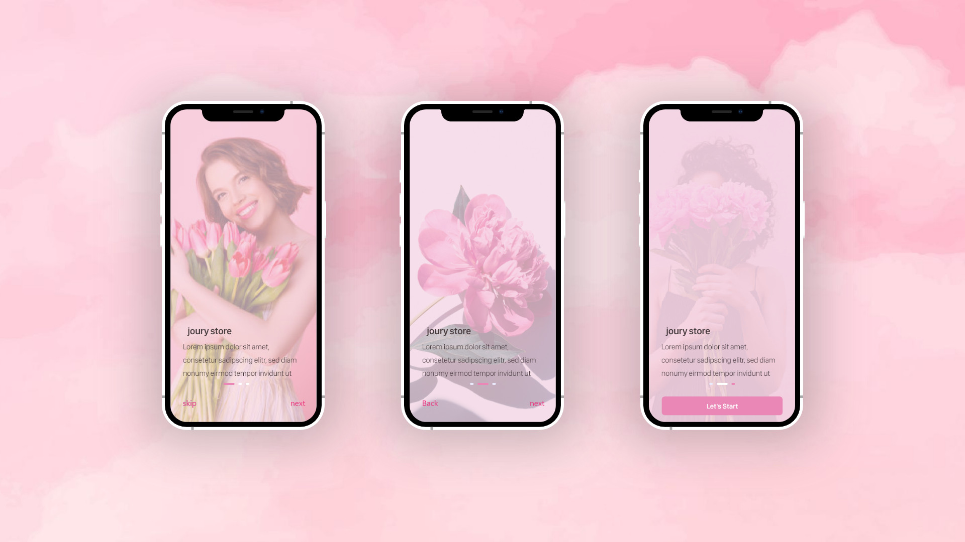 تصميم واجهة ترحيبية جذابة وعصرية