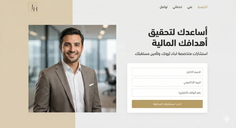 تصميم صفحة هبوط (Landing Page) تسويقية تضاعف مبيعاتك وتحول الزوار لعملاء