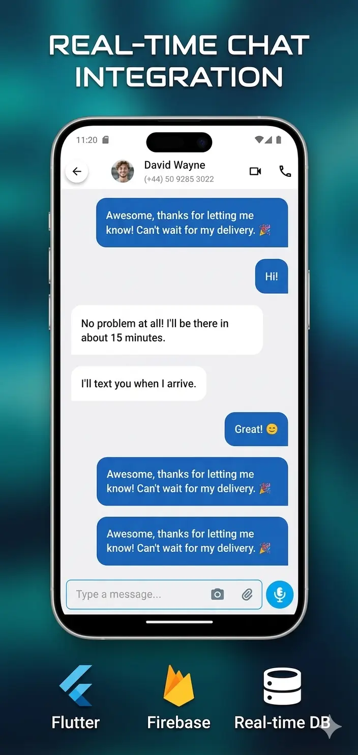برمجة تطبيق Flutter احترافي مع ربط API و Backend خارجي