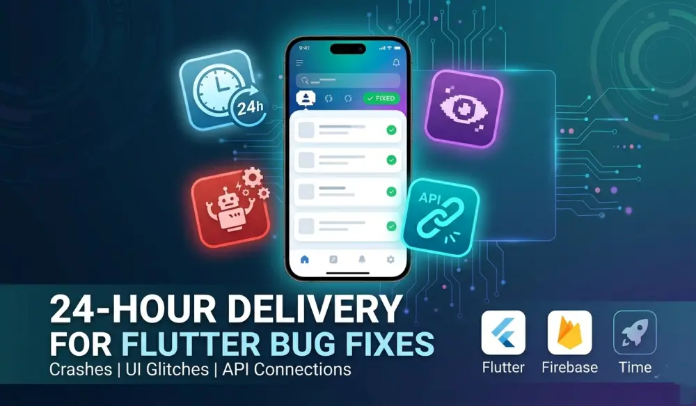 Fast Flutter Bug Fixing & UI Issue Resolution